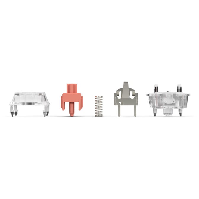 Glorious Fox Ultralight Switches, mechanisch, 5-Pin, linear, MX-Stem, 30g - lubed, 110 St&uuml;ck image number 7