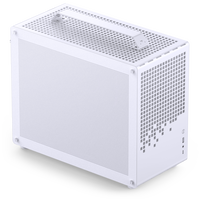Jonsplus Z20 Mesh PC-Geh&auml;use, Mini Tower, Micro-ATX, mit Tragegriff - wei&szlig;