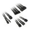 Kolink Core Adept Braided Cable Extension Kit - schwarz/grau