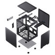 Jonsbo C6-ITX PC Case, Mini-ITX - Black image number null