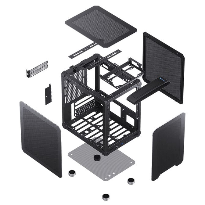 Jonsbo C6-ITX PC Case, Mini-ITX - Black image number 8
