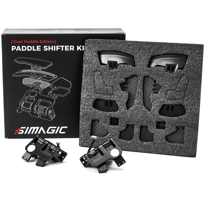 Simagic Schaltwippen-Modul - schwarz, doppelkupplung image number 9
