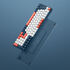 IQUNIX F97 Coral Sea Wireless Gaming Keyboard, RGB - MX-Silent-Red (US) image number null