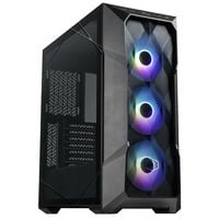 Cooler Master TD500V2 Mesh Midi-Tower ARGB, Tempered Glass - schwarz