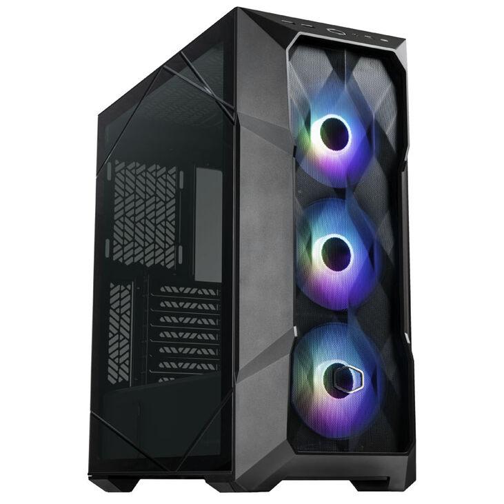 Cooler Master TD500V2 Mesh Midi-Tower ARGB, Tempered Glass - schwarz image number 0