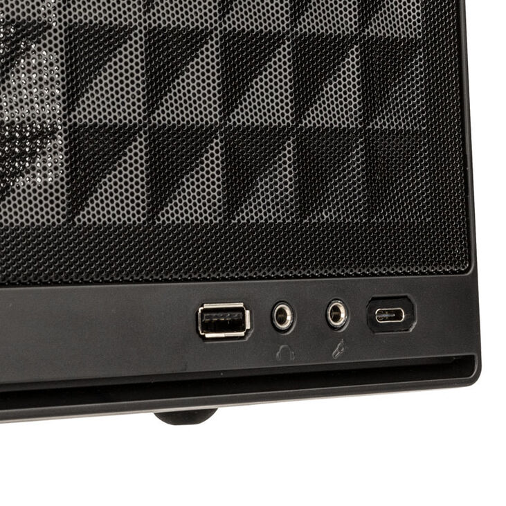SilverStone SST-SG13B-C Sugo 13, Mini-ITX Gehäuse, Mesh Front Panel, USB Type C - schwarz image number 4