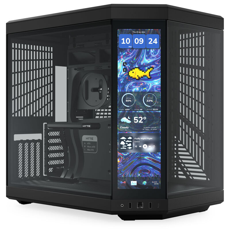 High-End Gaming-PC-Konfigurator, Hyte Y70, Intel LGA 1851, Core-Ultra-Prozessor, RTX 5090 / 5080 GPU