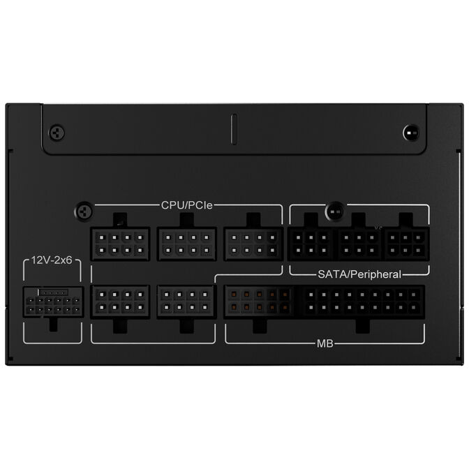 APNX MAX G1 1,000W 80 PLUS Gold Power Supply, ATX 3.1, PCIe 5.1, fully modular, compact - 1,000 Watts, black image number 4