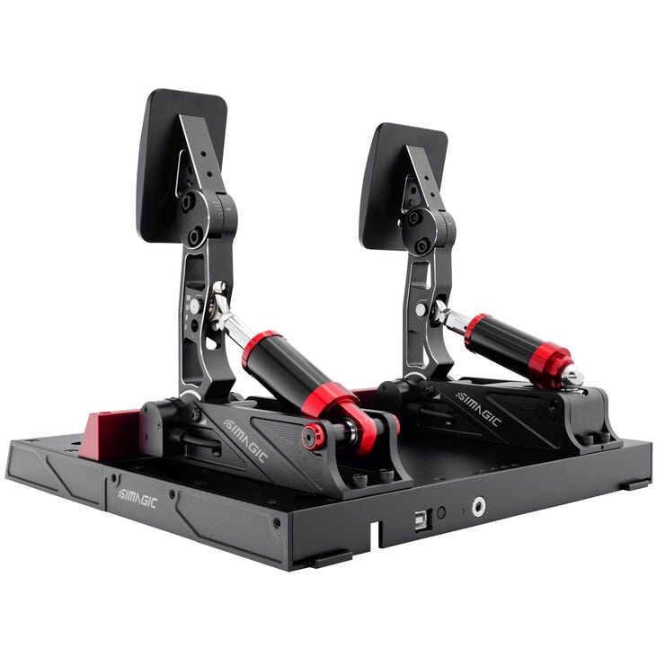 Simagic P1000-F 2er-Pedalset - schwarz image number 3