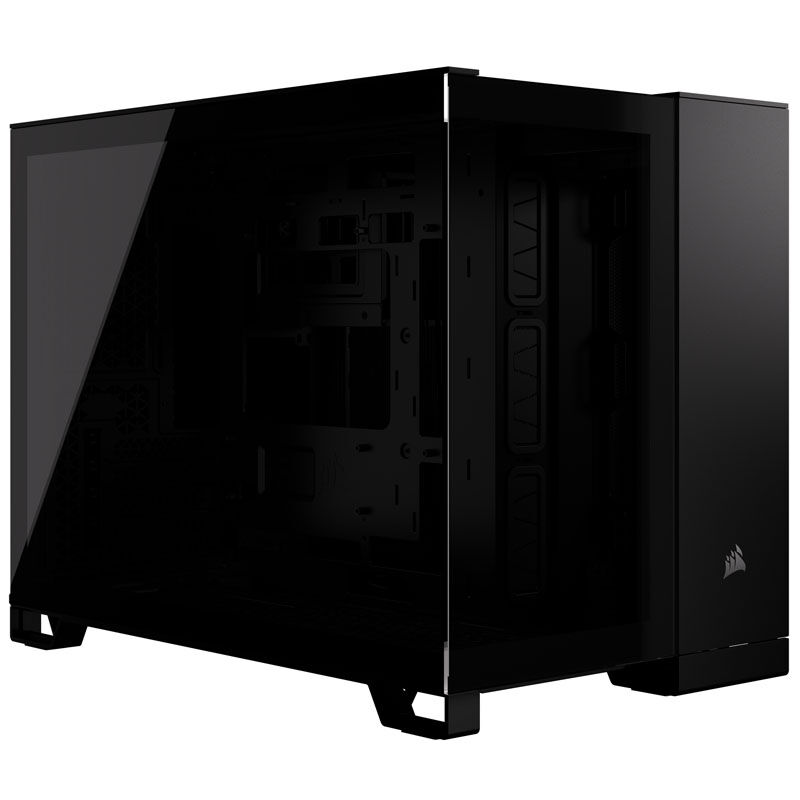 Corsair 2500X Micro-ATX Gehäuse, Tempered Glass - schwarz PC Case Corsair 2500X Micro-ATX Gehäuse, Tempered Glass - schwarz