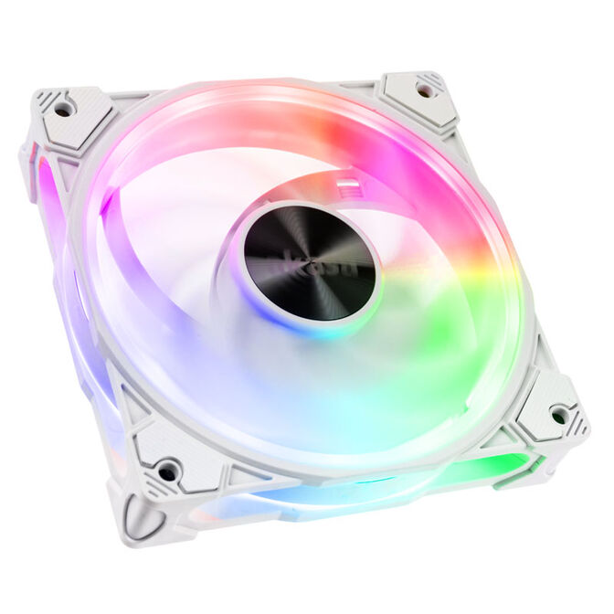 Akasa SOHO AR Addressable-RGB Fan, white - 120mm image number 0