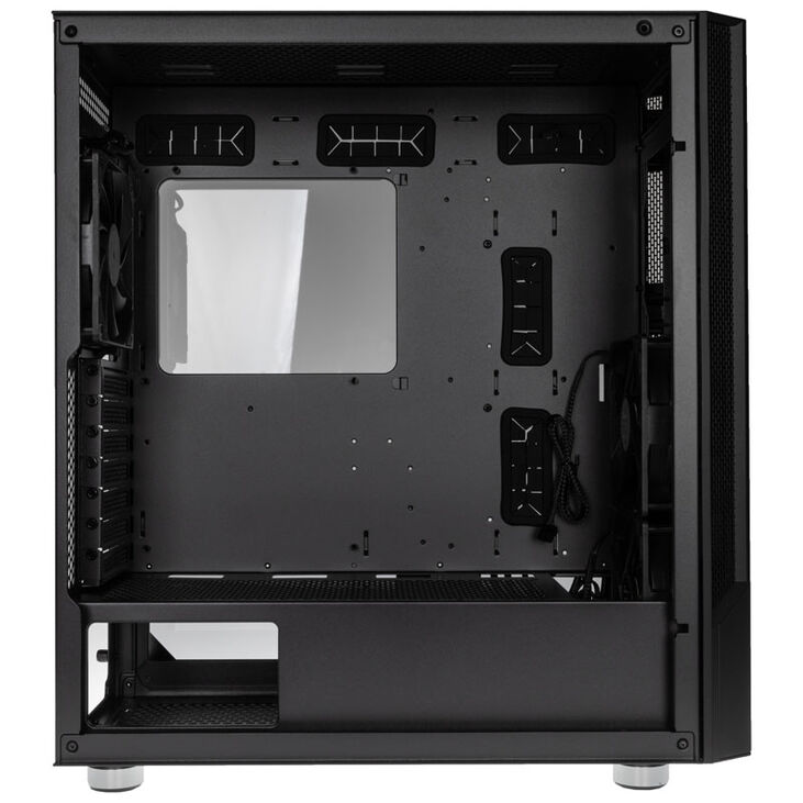 Seasonic Arch Q503 Midi Tower + CONNECT DGC-750 Gold Netzteil - schwarz image number 4