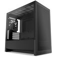 NZXT H3 Flow PC Case, Mid Tower, mATX, Tempered Glass - Black image number null