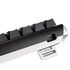 Ducky One 3 Classic Black/White SF Gaming Tastatur, RGB LED - MX-Blue (US) image number null