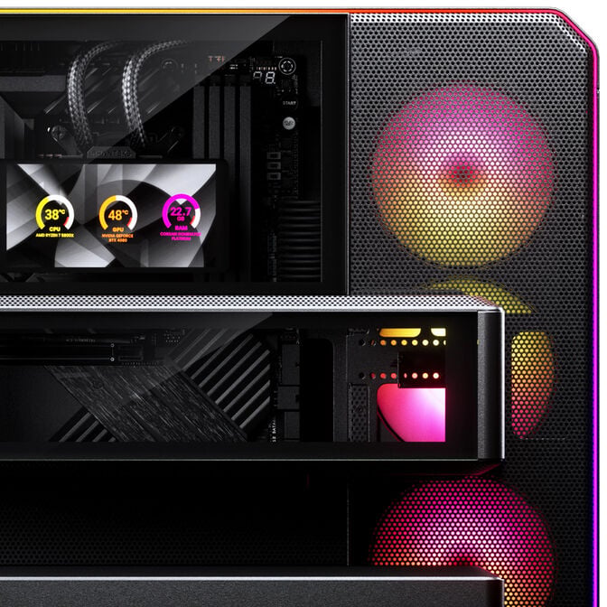 PHANTEKS EX5 MAX Midi Tower, ATX, inc. S25 360 ARGB All-in-One Liquid Cooler - Black image number 13