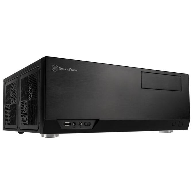 SilverStone SST-GD09-C USB 3.0 Grandia Desktop - schwarz image number 0