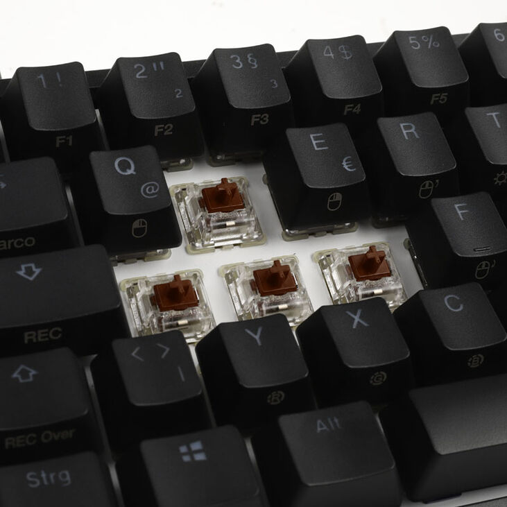 Ducky One 2 Mini Gaming Tastatur, MX-Brown, RGB-LED, schwarz image number 6