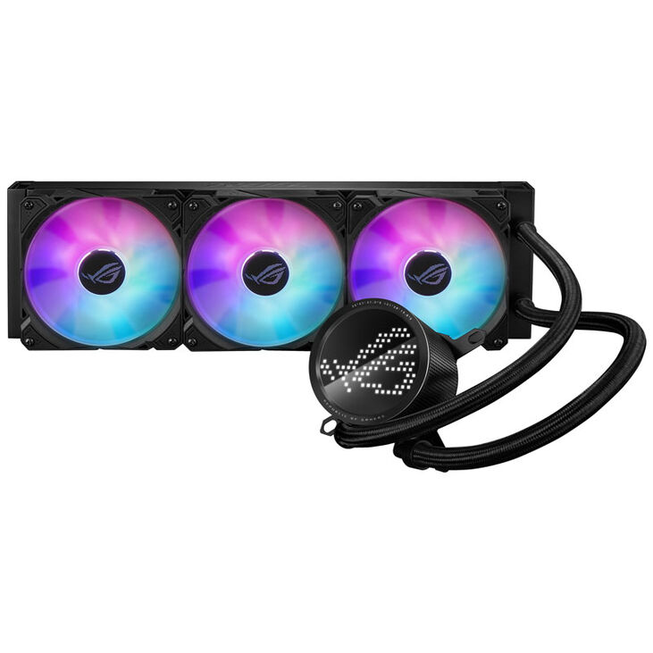 ASUS ROG Ryuo III 360 ARGB AIO Cooler - 360 mm, black image number 1
