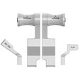 MOZA TQB Boeing Throttle Module, Austauschmodul f&uuml;r MOZA MTQ-Panel - grau image number null