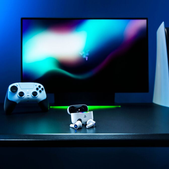 Razer Hammerhead V3 X HyperSpeed for PlayStation, wireless, ANC - black image number 9