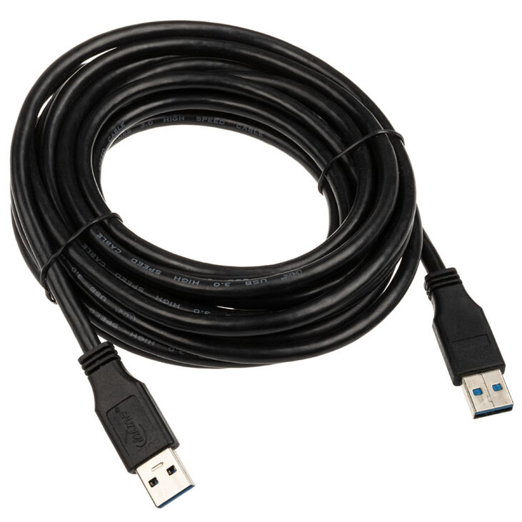 InLine USB 3.0 Kabel, A auf A, schwarz - 5m image number 1