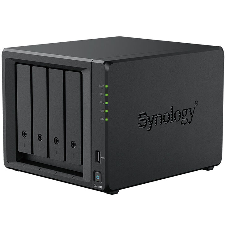 Synology DiskStation DS423+ NAS Server, 2GB RAM, 2x Gb LAN - 4-Bay image number 1