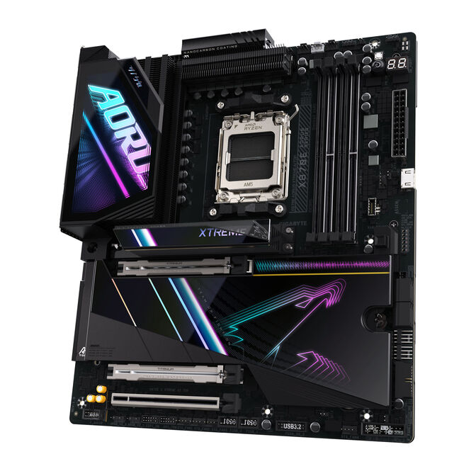Gigabyte X870E A Xtreme AI Top Motherboard, Socket AM5, AMD X870E, ATX, DDR5 image number 3