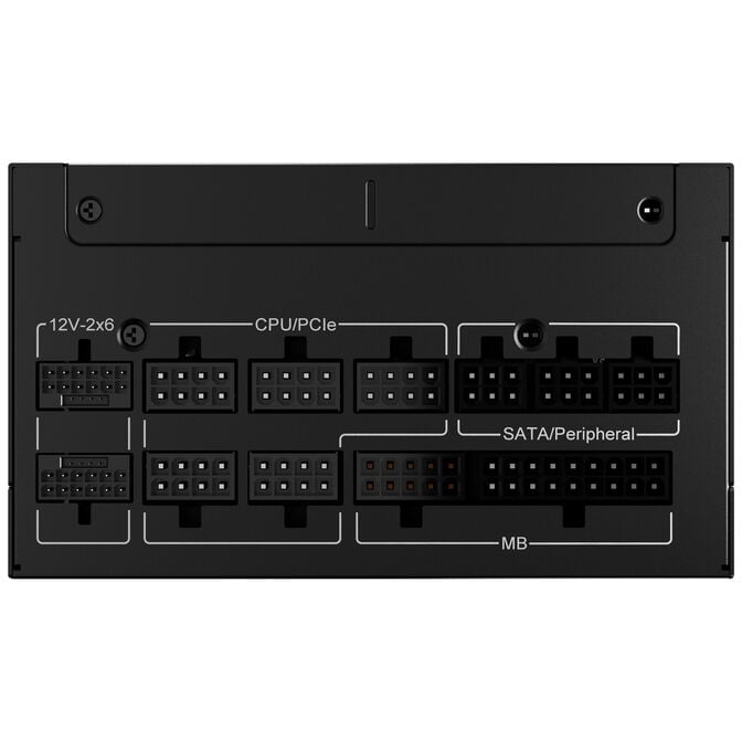 APNX MAX G1 1.200W 80 PLUS Gold Netzteil, ATX 3.1, PCIe 5.1, vollmodular, kompakt - 1.200 Watt, schwarz image number 4
