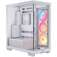 Corsair 3500X RS-R PC-Geh&auml;use, Midi-Tower, E-ATX, RGB, Tempered Glass - wei&szlig;