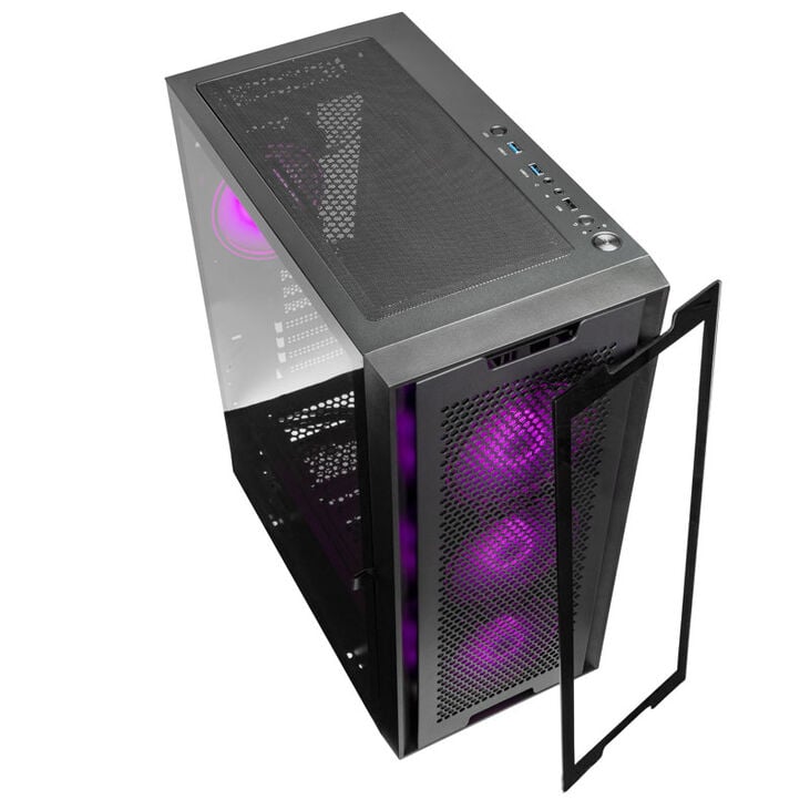 Kolink Observatory Duo ARGB Midi-Tower - schwarz image number 1
