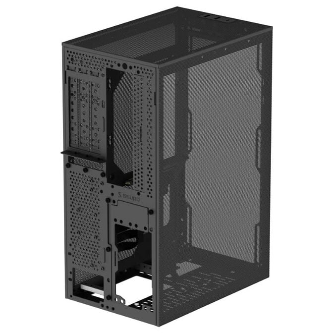 SSUPD Meshroom S V2 PC Case, Mini Case, ATX, Mesh &ndash; Black image number 5