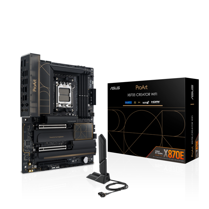 ASUS ProArt X870E-Creator WiFi Mainboard, AMD X870E, Sockel AM5, DDR5 image number 0
