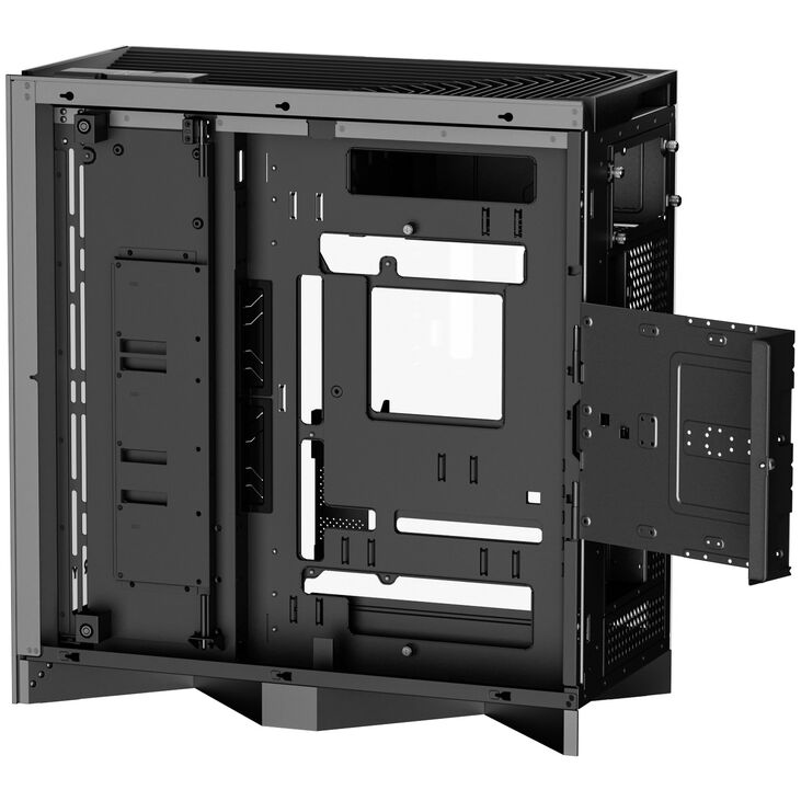 TRYX LUCA L70 PC-Gehäuse, Midi-Tower, E-ATX, Tempered Glass - schwarz image number 12