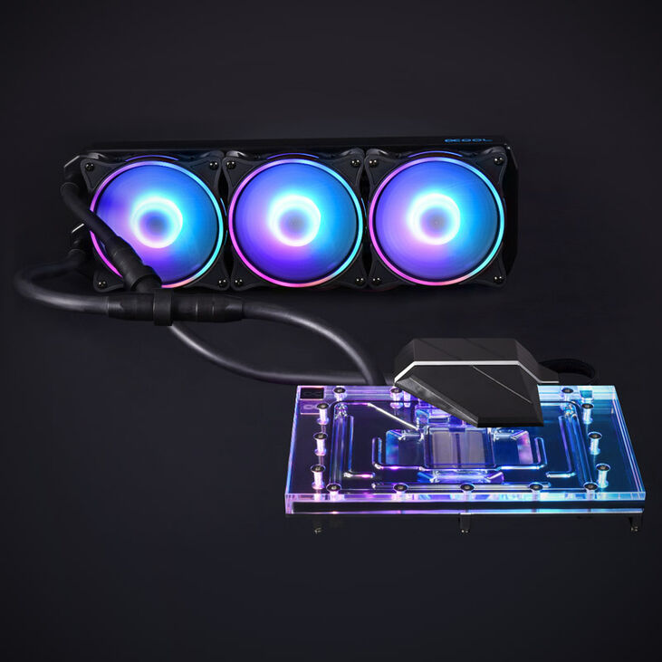 Alphacool Eiswolf 2 AIO - 360mm RTX 4090 Reference with Backplate image number 5