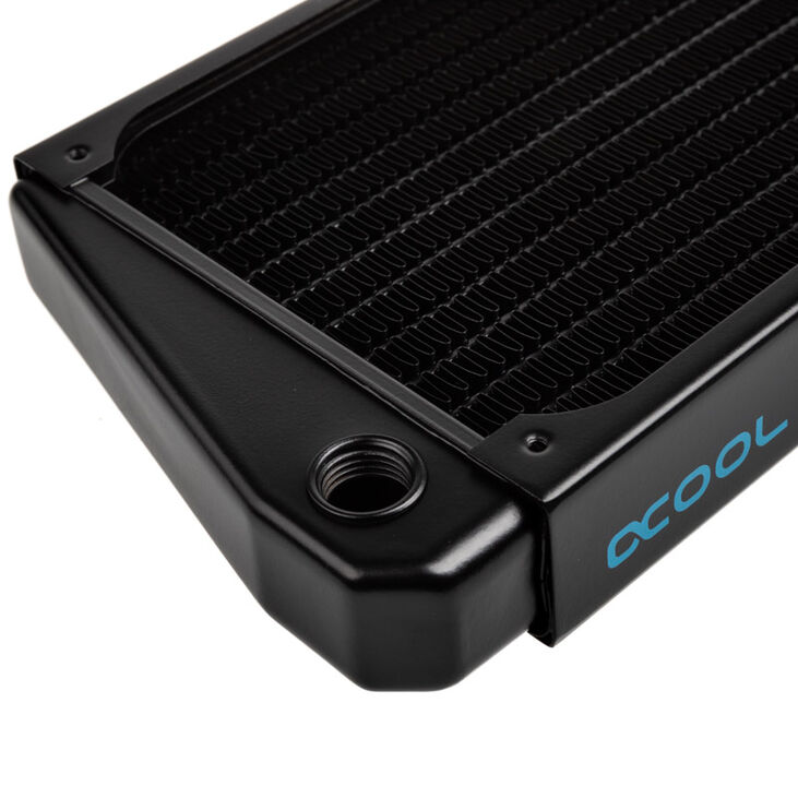 Alphacool NexXxoS ST30 Full Copper X-Flow Radiator - 480mm, black image number 4