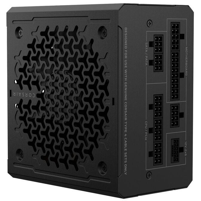 Corsair RMe Series RM1000e (3rd Gen) 80 PLUS Platinum Netzteil, ATX 3.1, PCIe 5.1 - 1.000 Watt, schwarz image number 4