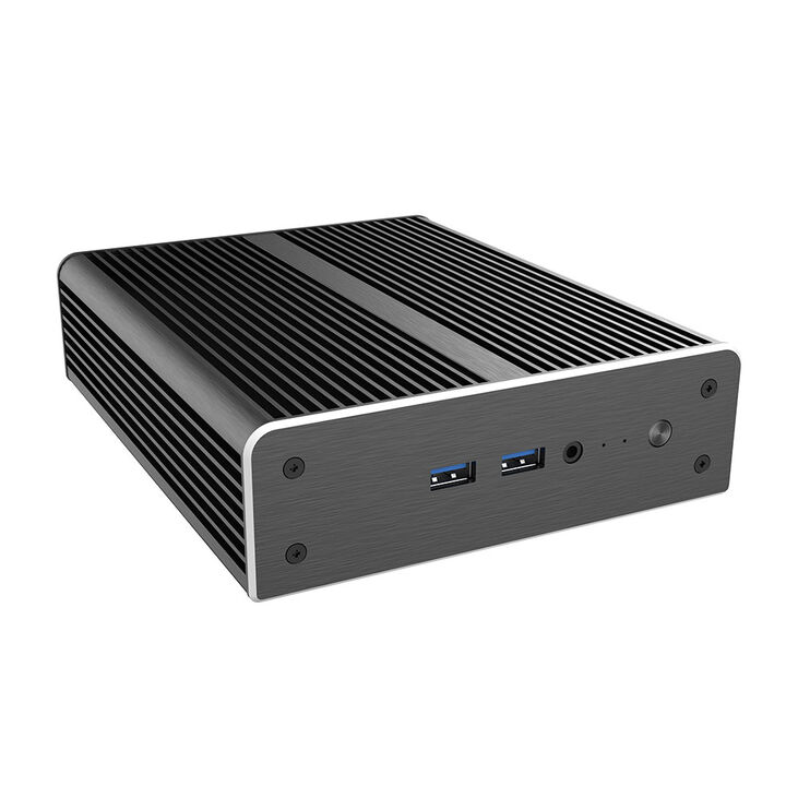 Akasa Newton AC3 UCFF-Gehäuse für Intel NUC 13 Pro mit i3, Fanless - schwarz image number 0