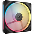 Corsair iCUE Link LX140-R RGB L&uuml;fter, PWM - 2er-Pack, 140mm, schwarz image number null