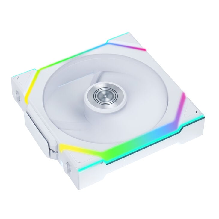 Lian Li UNI FAN SL Wireless ARGB PWM Lüfter - 120 mm, weiß image number 2