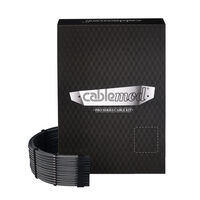 CableMod C-Series Pro ModMesh Cable Set, 2x 12V-2x6 Cable, StealthSense, for Corsair Type 5 RMx Shift PSUs - carbon, 65cm