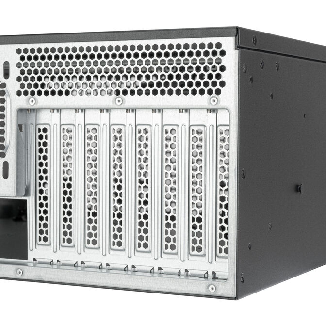 SilverStone RM4A Server-Geh&auml;use, 4HE Rackmount, SSI-EEB, Mesh - dunkelgrau image number 12