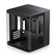 Jonsbo TK-1 2.0 Micro-ATX case, Tempered Glass - black image number null