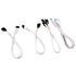 Corsair Premium Sleeved Frontpanel Kabel Verlängerungskit, weiß image number null