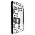 Stealkey Customs SK-Crosscool III Lian Li O11 DYNAMIC EVO RGB Distro Plate, RGB image number null