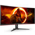 AOC Gaming CU34G2XE/BK, 34 inch Curved Gaming Monitor, 144 Hz, VA, Adaptive Sync image number null