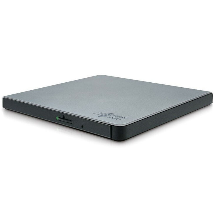 LG GP57ES40 externes slimline DVD-RW Laufwerk, silber, USB 2.0 image number 2