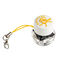 Ducky Wobbly Ducky Keychain - white, yellow