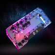 EK Water Blocks EK-Mana G2 PC-O11D EVO ARGB Distribution Plate, D5, D-RGB - Acrylic image number null