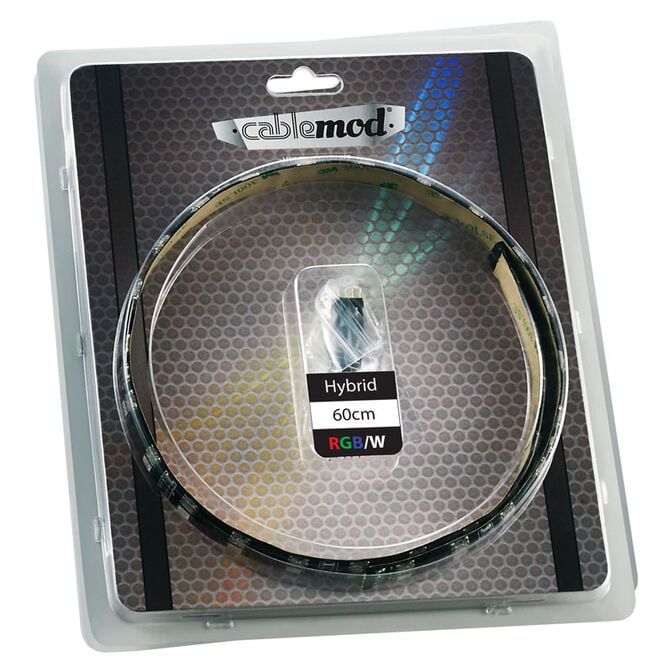 CableMod WideBeam Hybrid LED Strip 60cm - RGB/W image number 3
