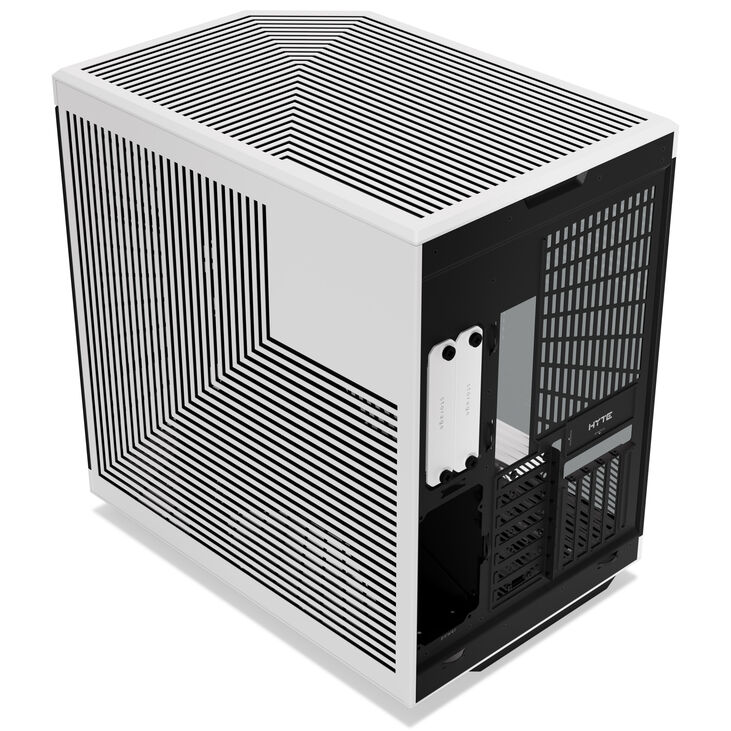 Hyte Y70 Touch Infinite PC-Gehäuse, Midi-Tower, ATX, Tempered Glass - Panda image number 5